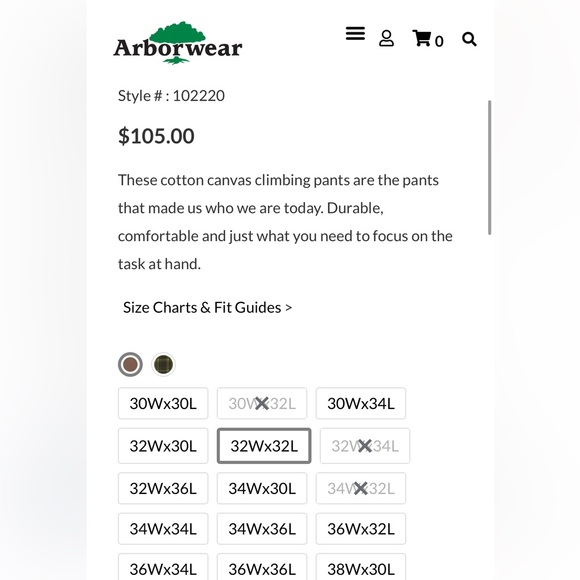 Men's Versatile Cargo Pants in Tan - Picture 9 of 11